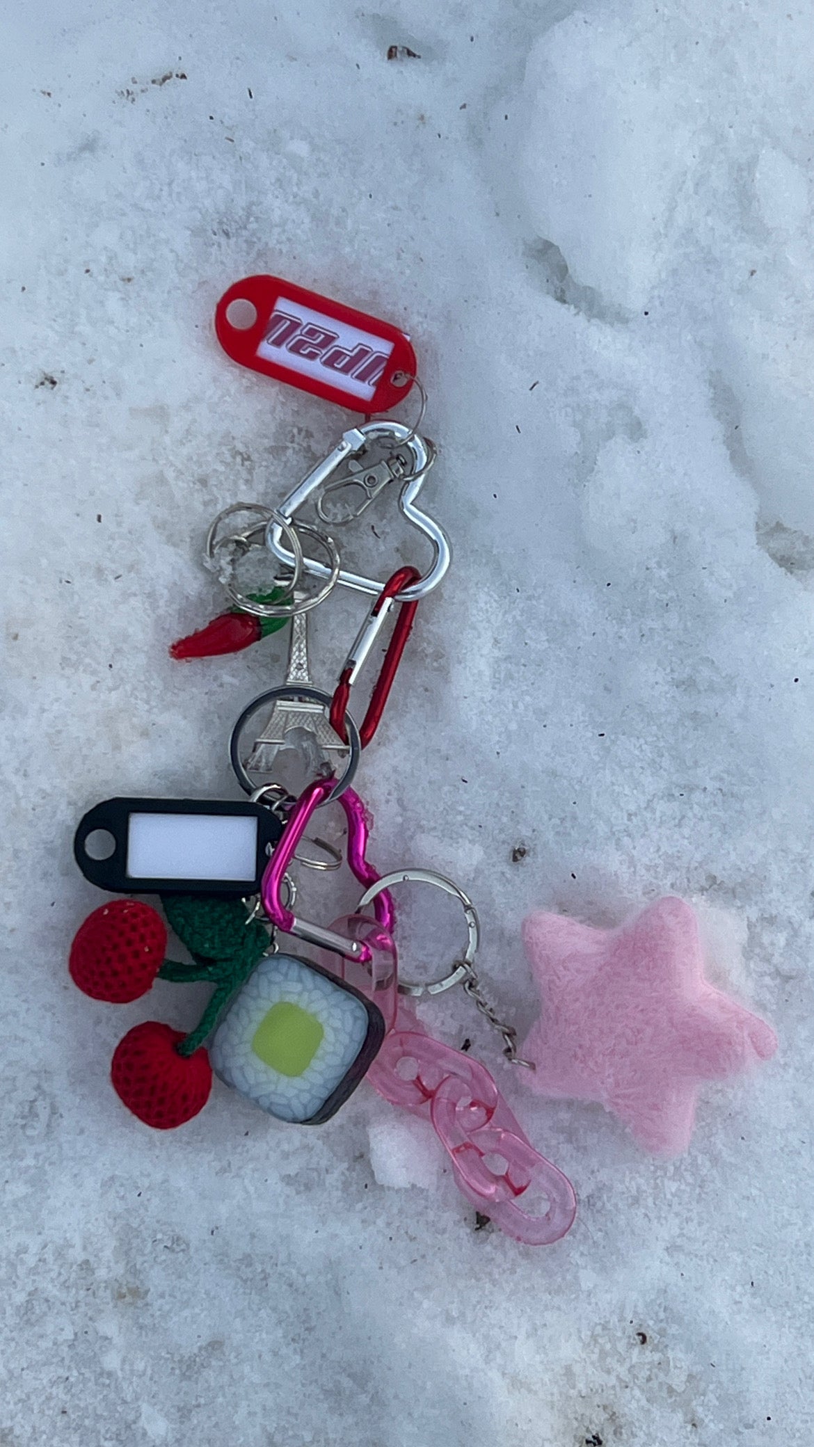 Souvenir Key-ring cherry