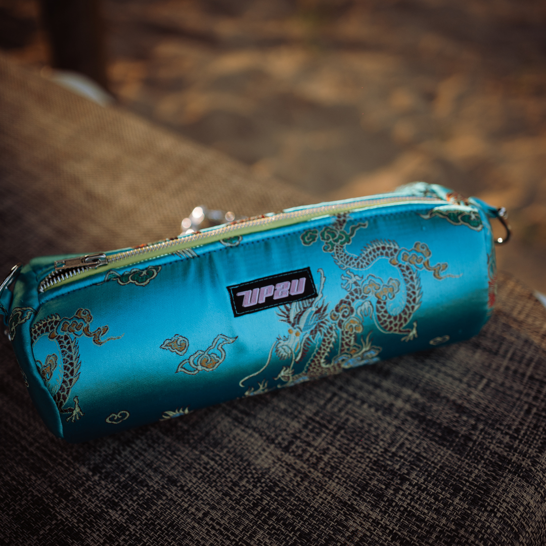 Japanese turquoise bag