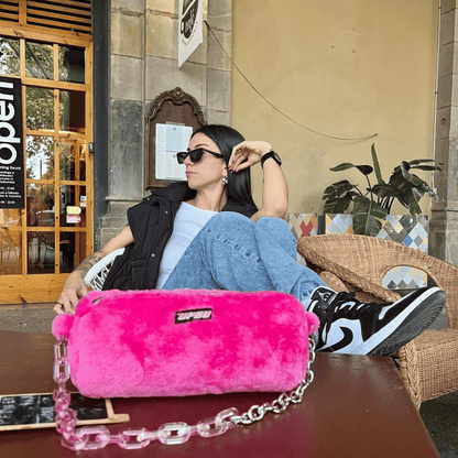 Teddy Pink bag