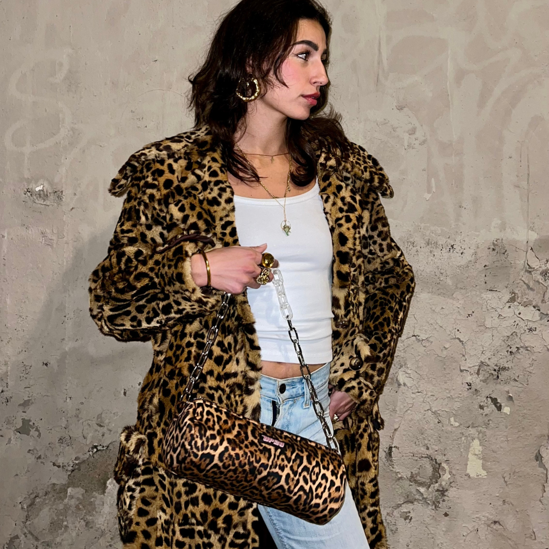 Brown Leopard bag