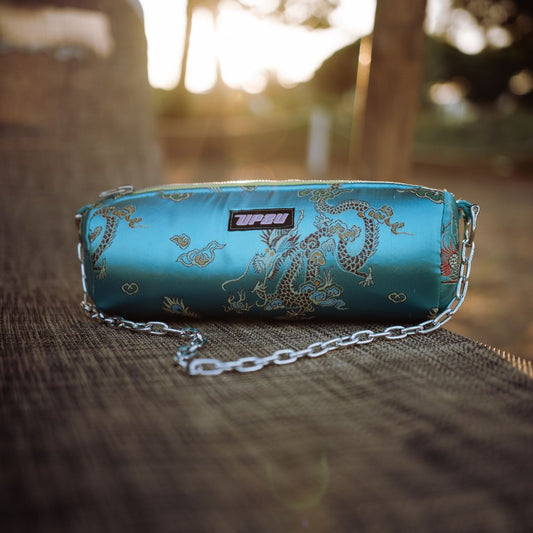 Japanese turquoise bag