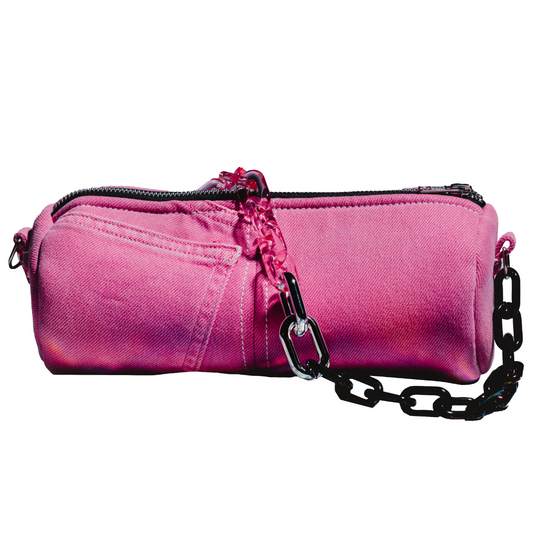 Pink Jeans bag