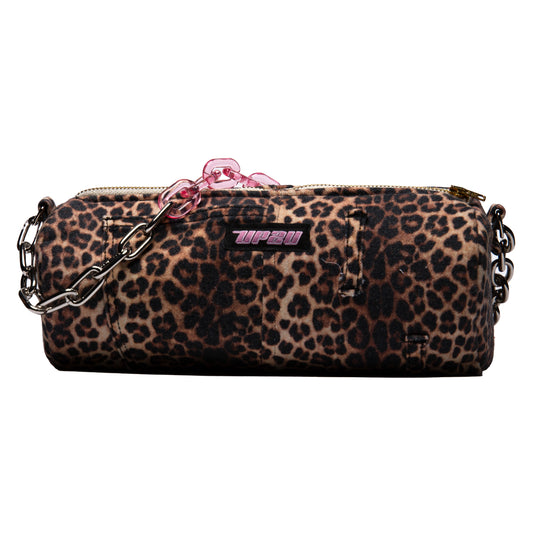 Nude Leopard bag