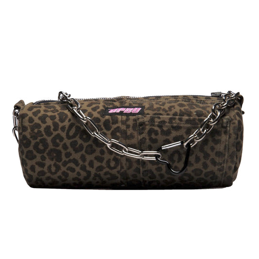 Green Leopard bag