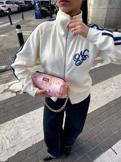 Bolso kimono japonés rosa hecho a mano - estilo lifestyle UP2U bags España